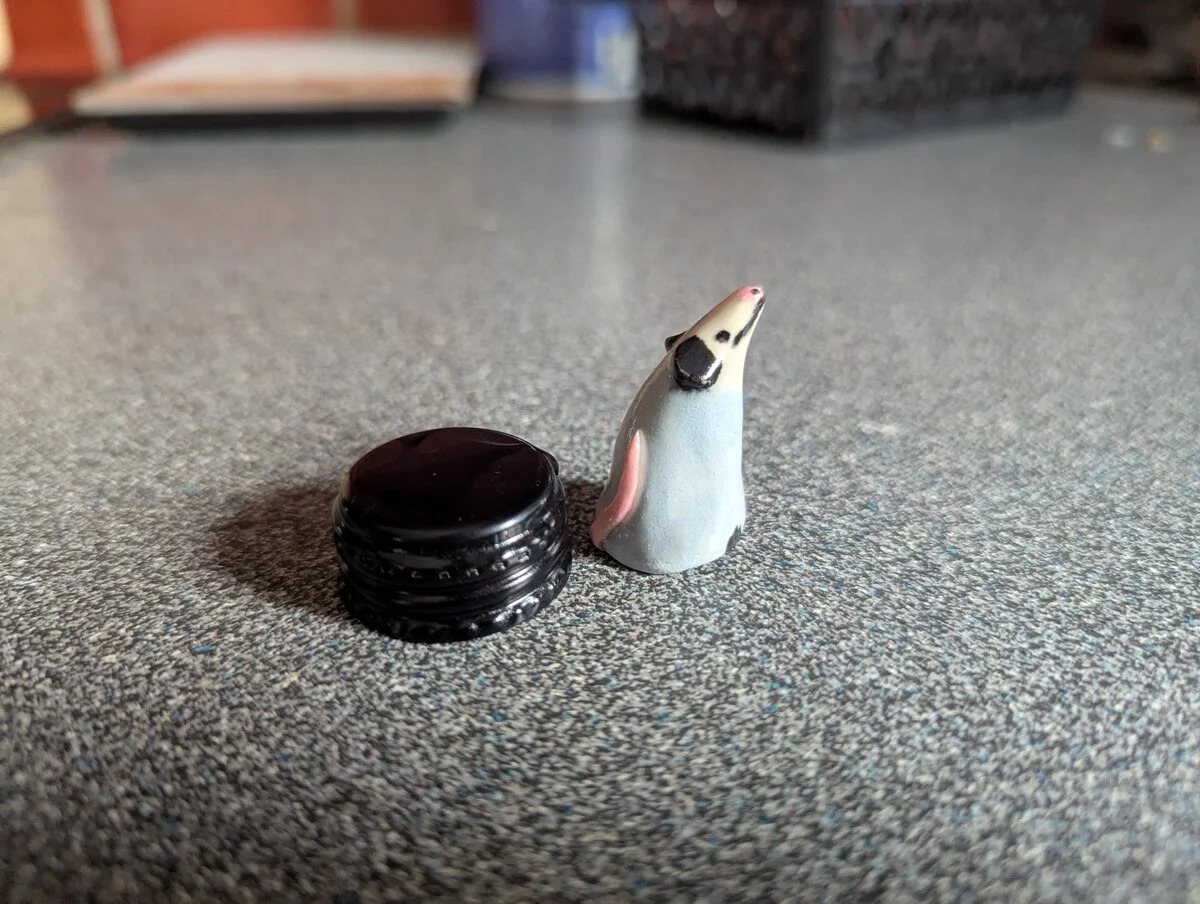 Handmade ceramic critter